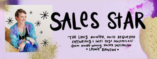 Sales Star Masterclass by Leonie Dawson
